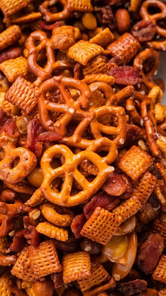 Sweet & Salty Maple Bacon Chex Mix