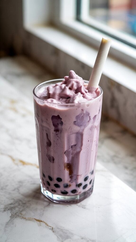 Creamy Boba Tea Slushie