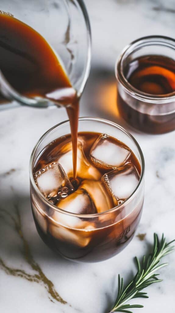 Rosemary Brown Sugar Cold Brew
