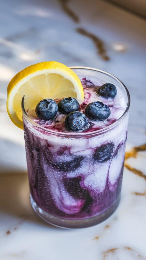 Blueberry Lemonade Slushie