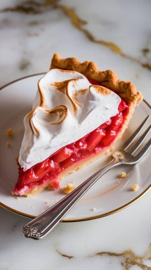 Rhubarb Meringue Pie