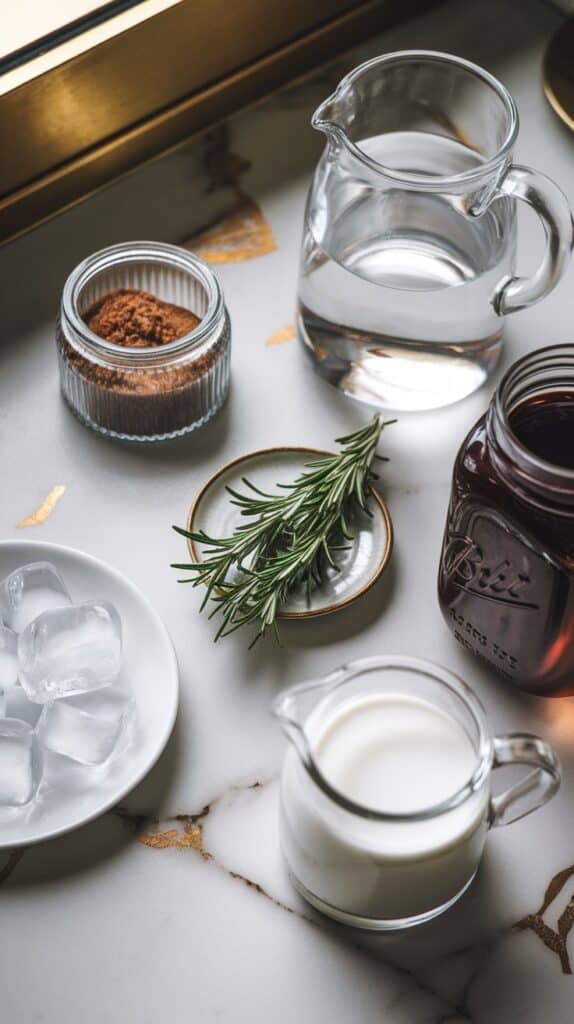 Rosemary Brown Sugar Cold Brew