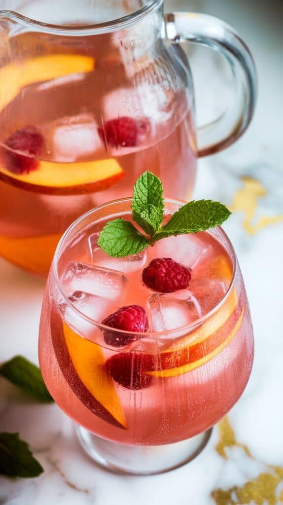 Peach Rosé Sangria