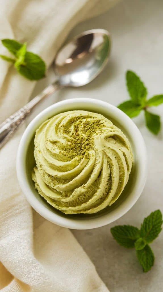 matcha green tea frozen yogurt