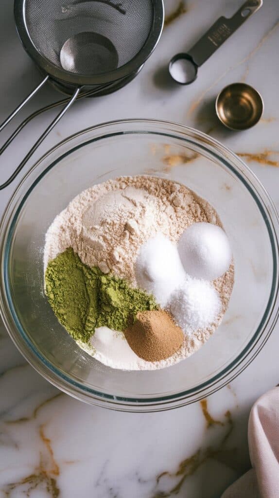 Mulberry Matcha Cupcakes