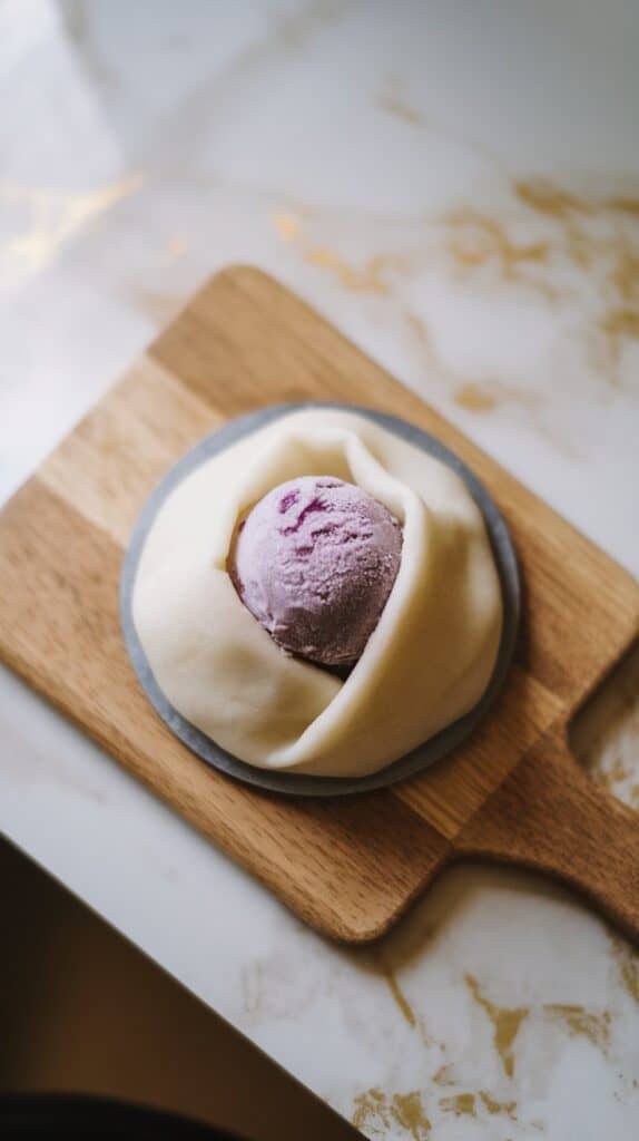 Mulberry Mochi Ice Cream