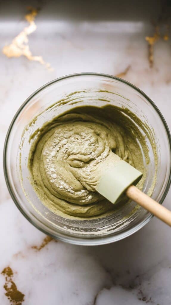 Mulberry Matcha Cupcakes