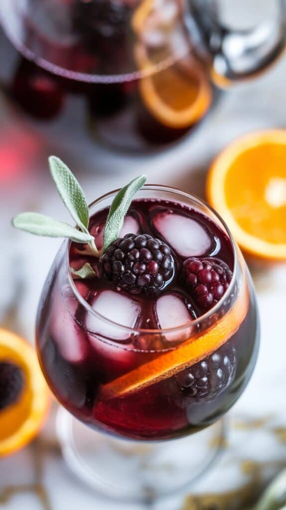 Blackberry Sage Sangria