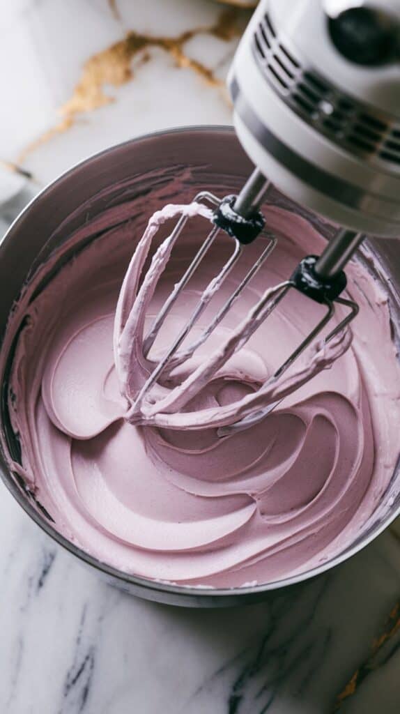 Mulberry Matcha Cupcakes