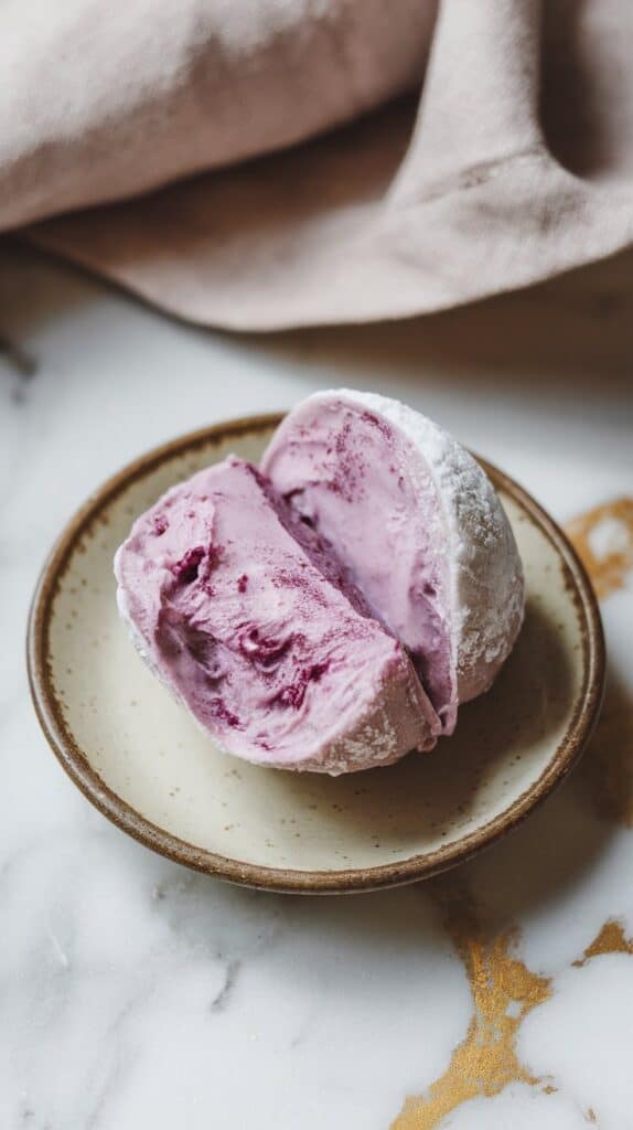 Mulberry Mochi Ice Cream