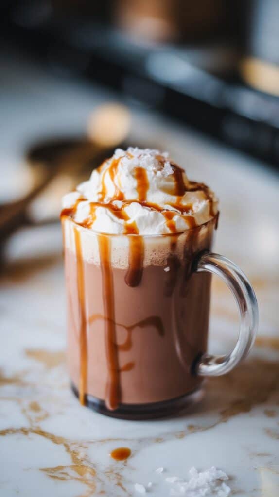 Salted Caramel Hot Chocolate