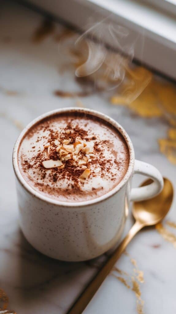 Almond Coconut Hot Chocolate