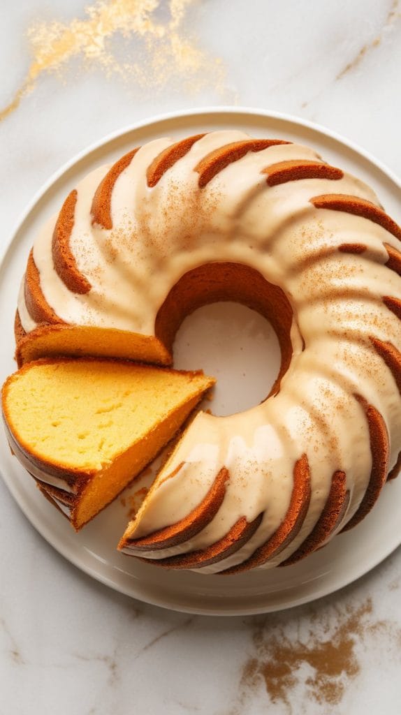 Eggnog Pound Cake