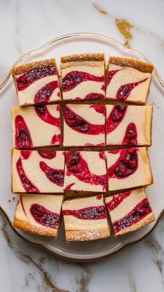 Cranberry Cheesecake Bars