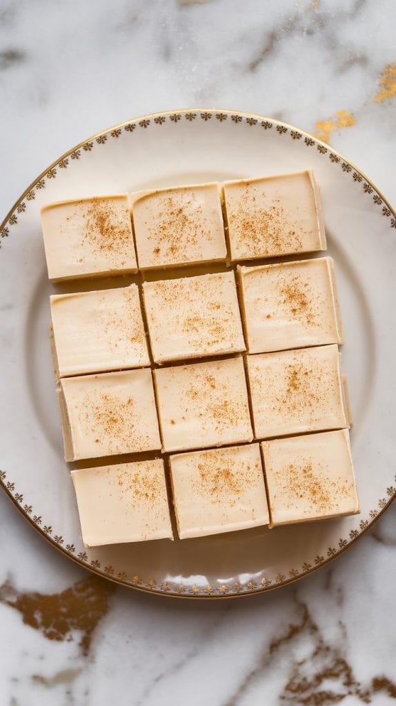 Eggnog Fudge