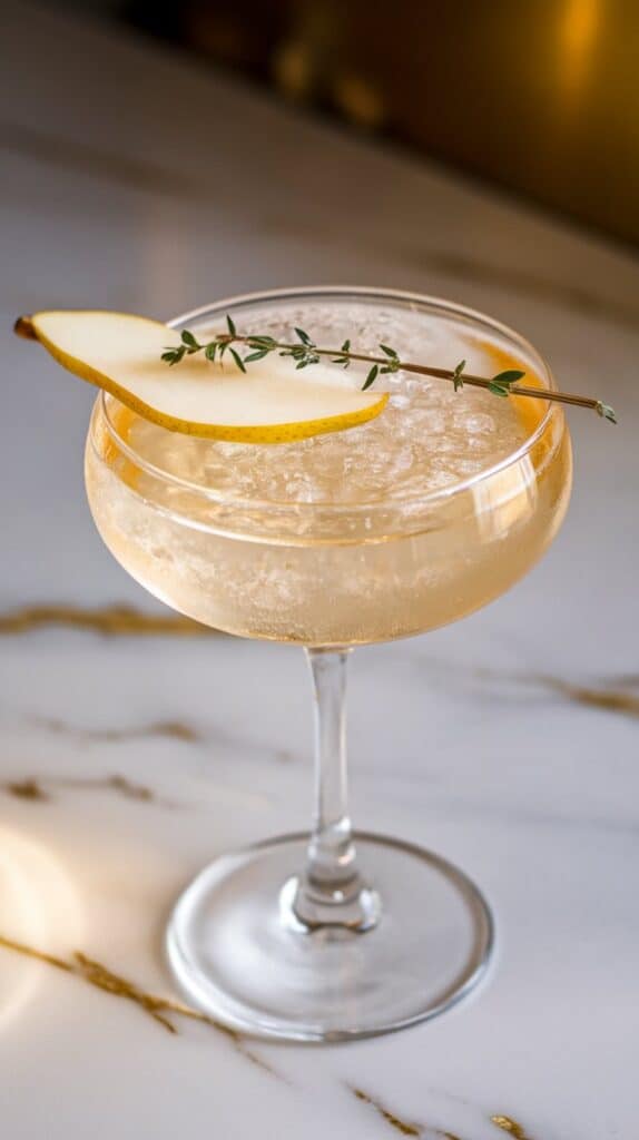 Pear & Elderflower Martini