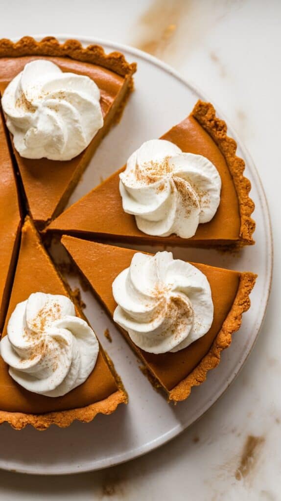 Gingerbread Pumpkin Tart