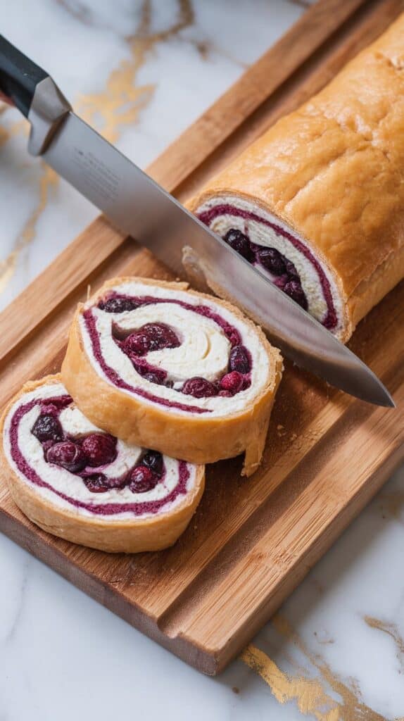Mulberry Cream Cheese Danish