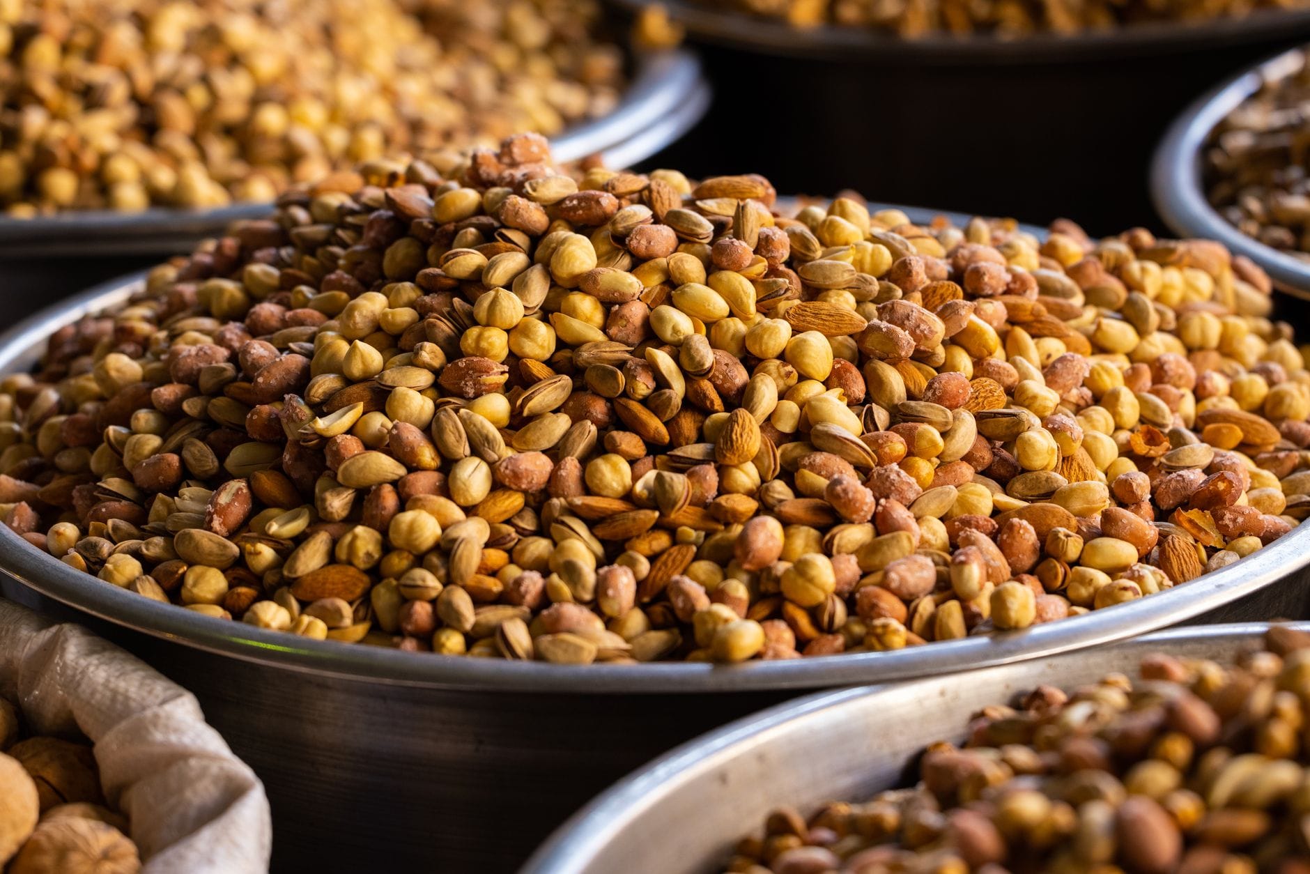 assorted nuts seeds