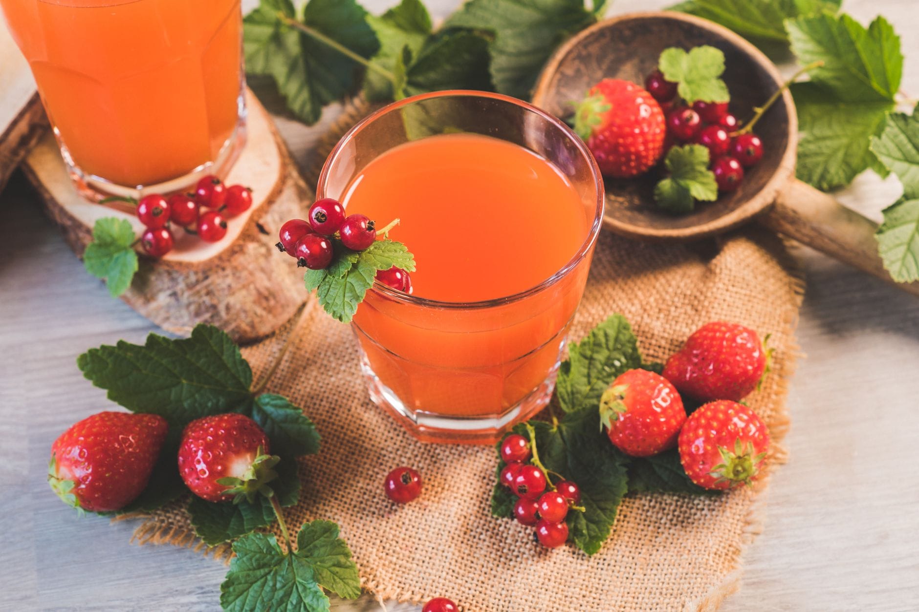 glass fresh juice