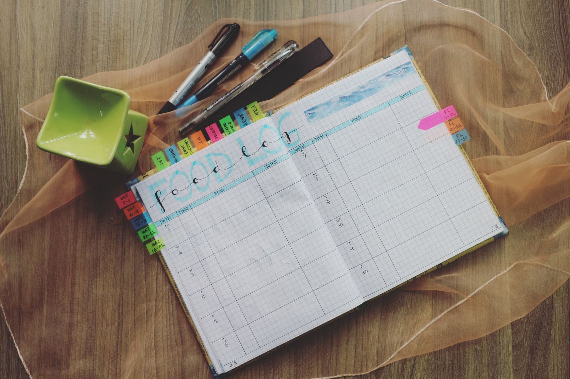food journal notebook