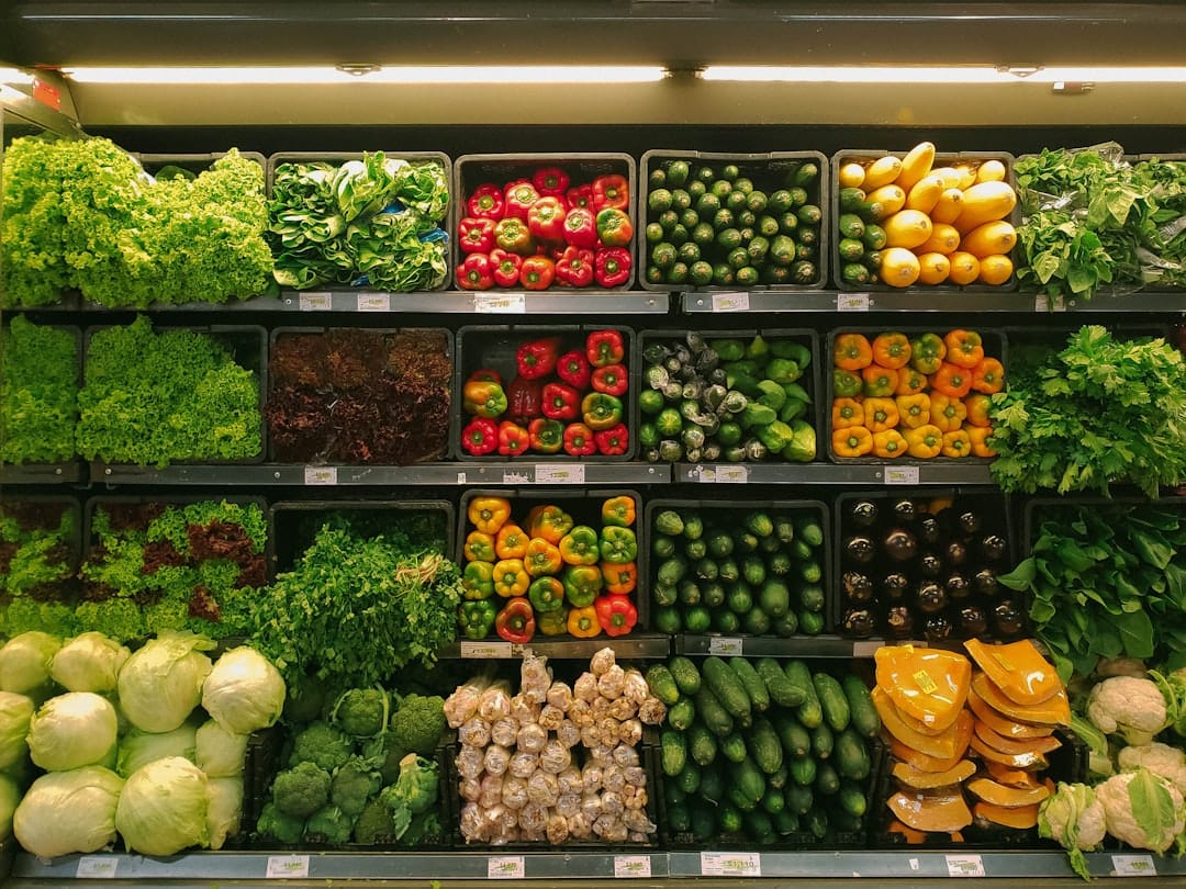 fresh vegetables grocery