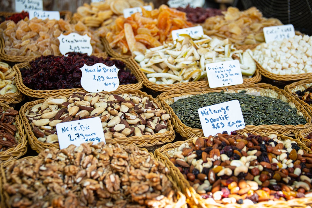 mixed nuts seeds bowl